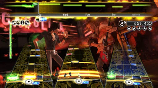Rock Band 2 gameplay screenshot 5