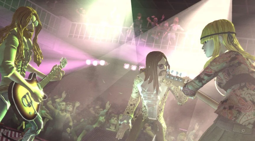 Rock Band gameplay screenshot 1