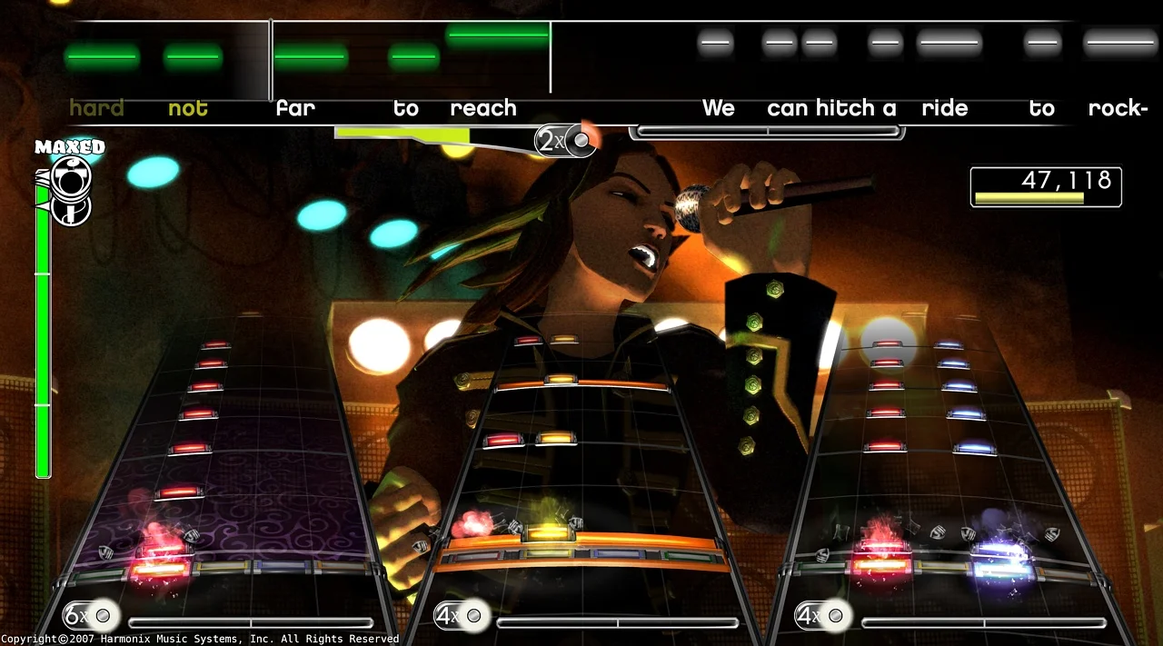 Rock Band gameplay screenshot 5