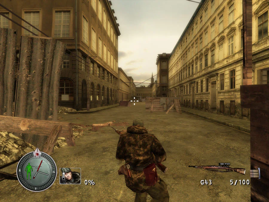 Sniper Elite gameplay screenshot 1