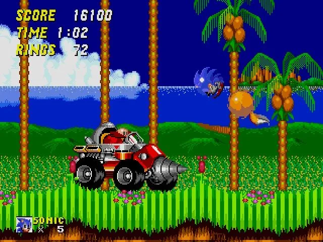 Sonic the Hedgehog 2 gameplay screenshot 5