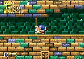 Sonic the Hedgehog 3 (1994) gameplay screenshot 3