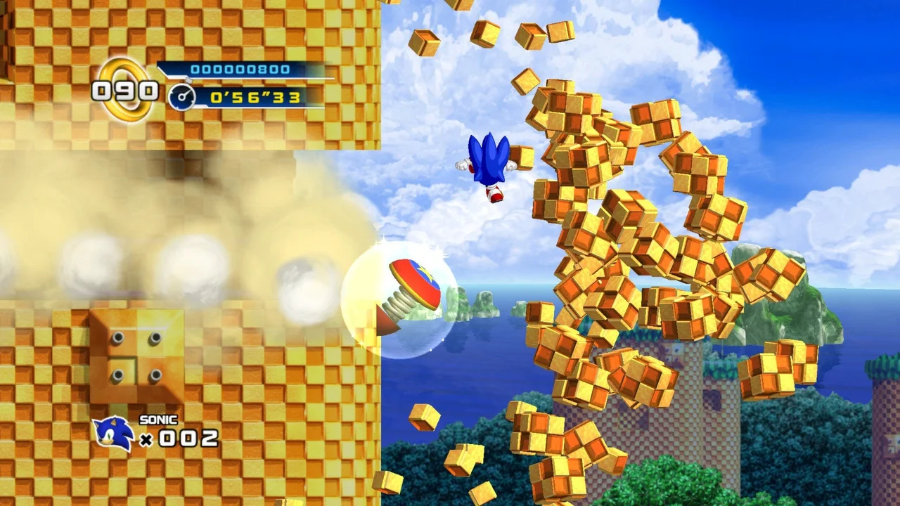 Sonic the Hedgehog 4 - Episode I gameplay screenshot 1