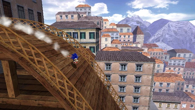 Sonic Unleashed gameplay screenshot 1