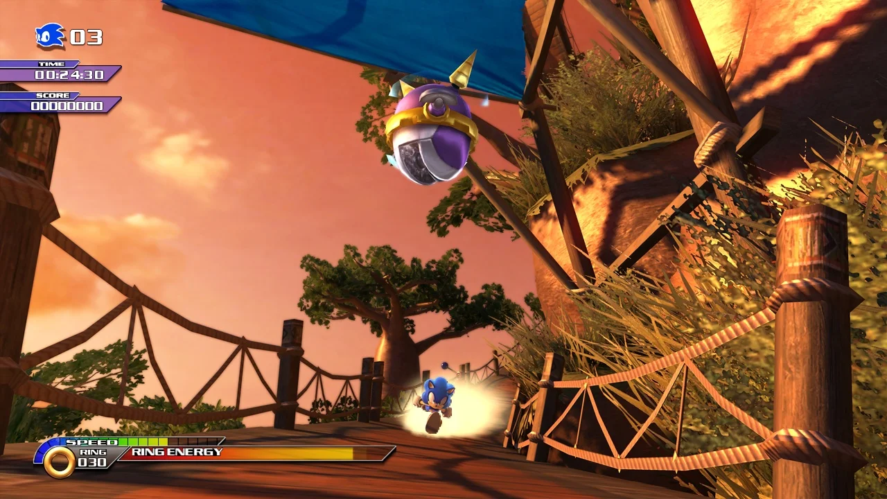 Sonic Unleashed gameplay screenshot 2