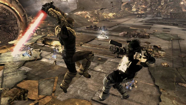 Star Wars: The Force Unleashed gameplay screenshot 0