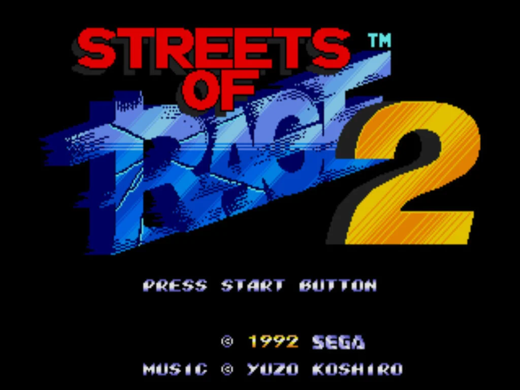Capa de Streets of Rage 2