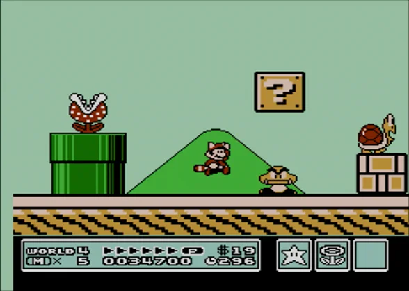 Super Mario Bros. 3 gameplay screenshot 1
