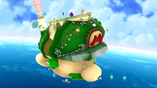 Super Mario Galaxy 2 gameplay screenshot 0