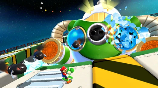 Super Mario Galaxy 2 gameplay screenshot 1
