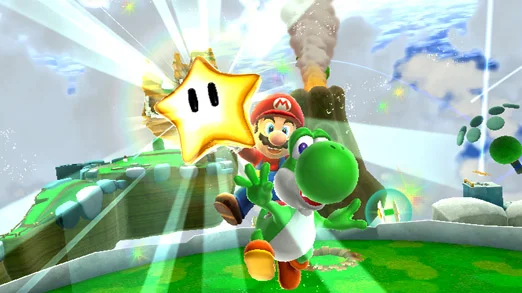 Super Mario Galaxy 2 gameplay screenshot 2