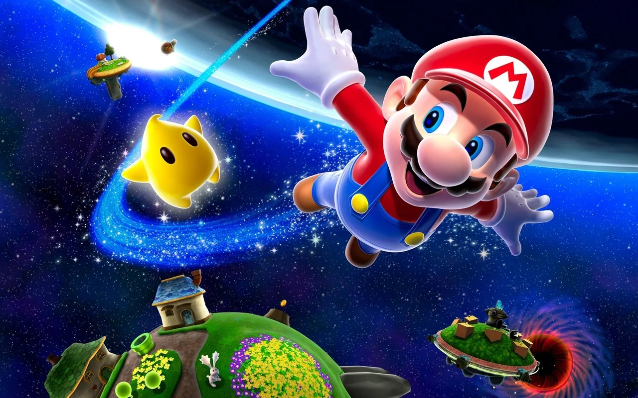 Capa de Super Mario Galaxy