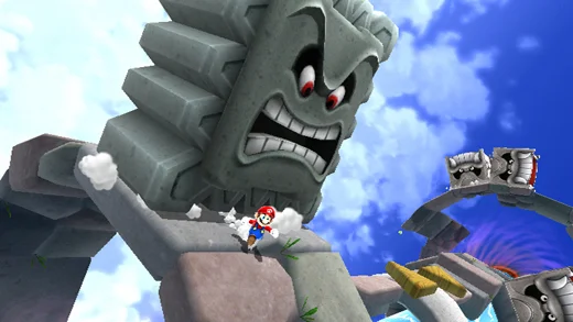 Super Mario Galaxy gameplay screenshot 3