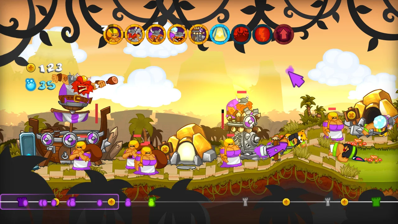 Swords and Soldiers HD gameplay screenshot 0