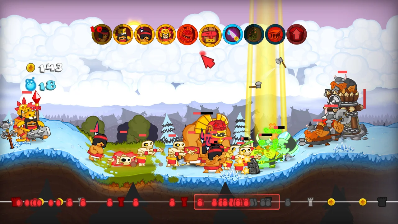 Swords and Soldiers HD gameplay screenshot 3