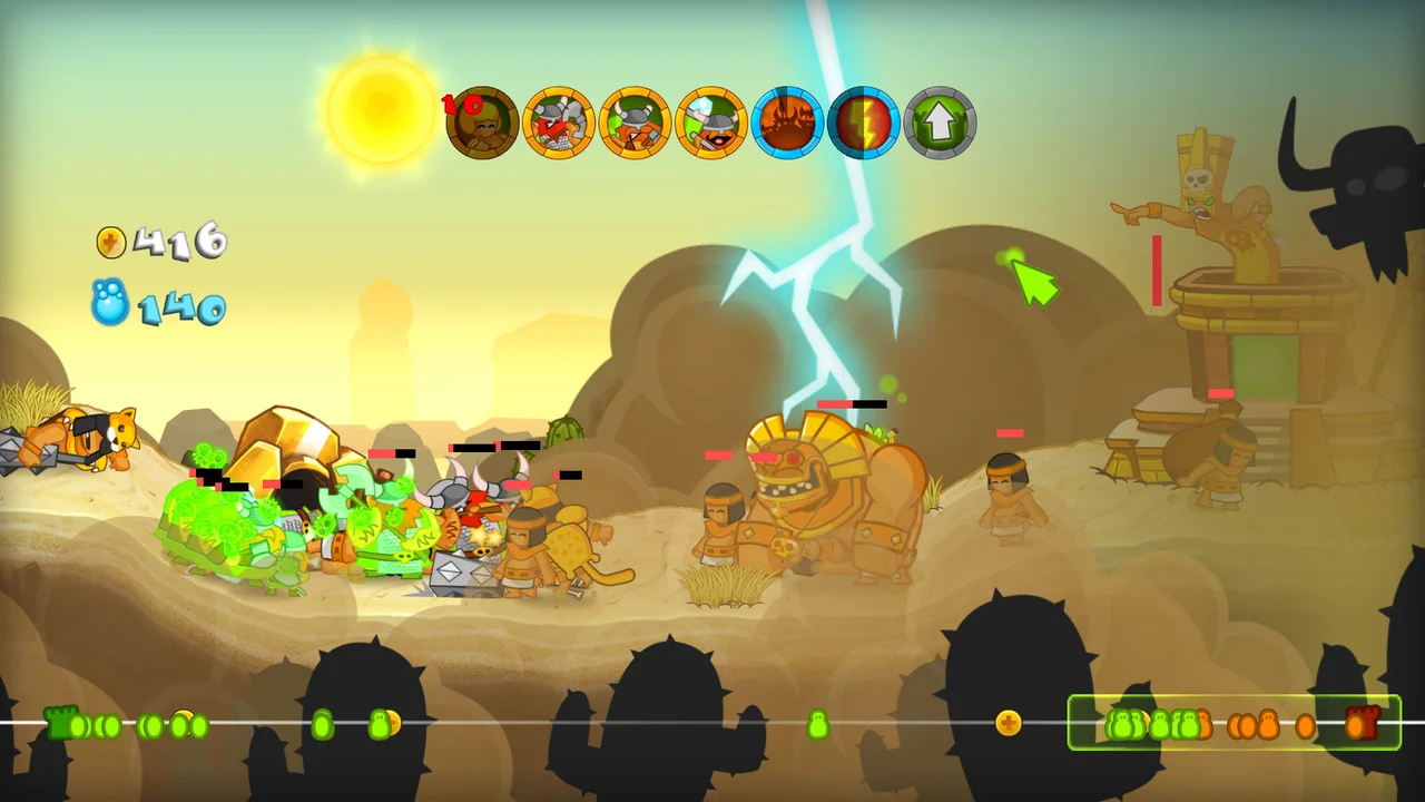 Swords and Soldiers HD gameplay screenshot 4