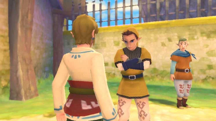 The Legend of Zelda: Skyward Sword gameplay screenshot 4