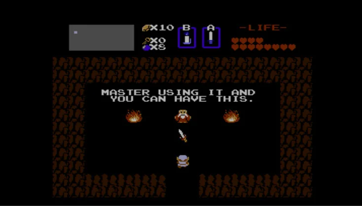 The Legend of Zelda gameplay screenshot 0