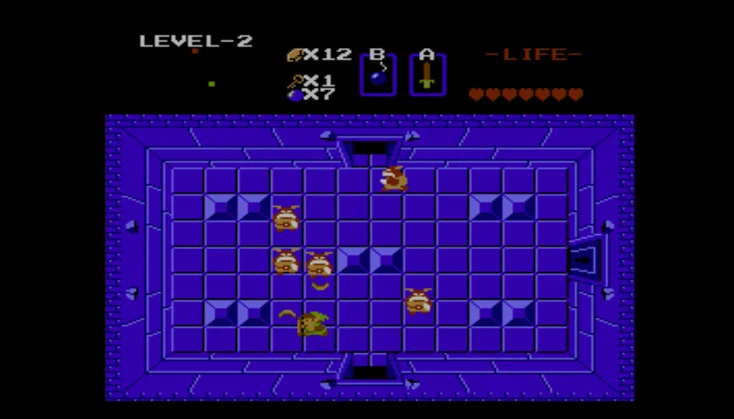 The Legend of Zelda gameplay screenshot 3