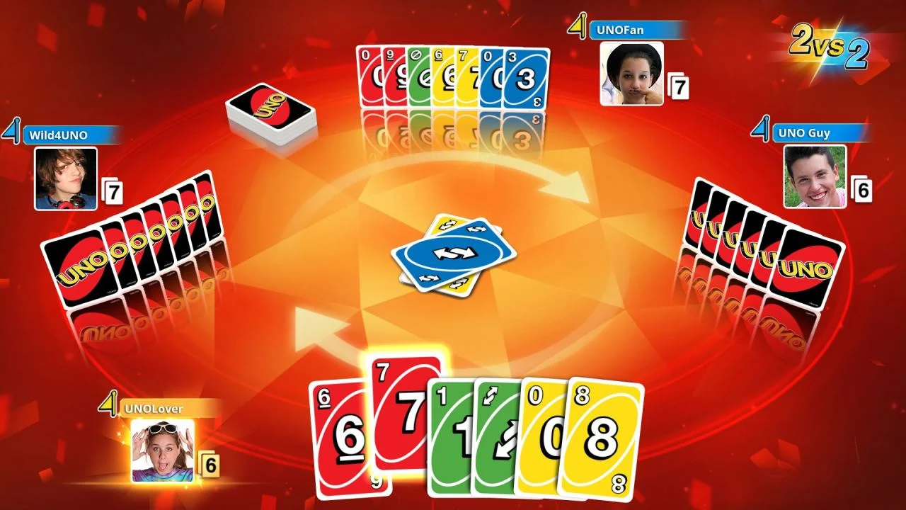 UNO gameplay screenshot 1