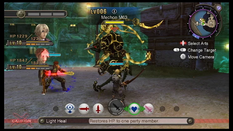 Xenoblade Chronicles gameplay screenshot 2