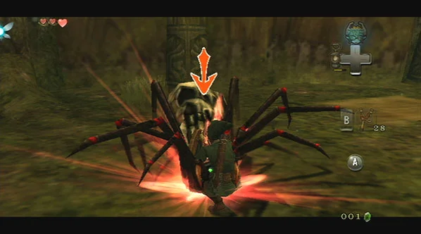 The Legend of Zelda: Twilight Princess gameplay screenshot 3