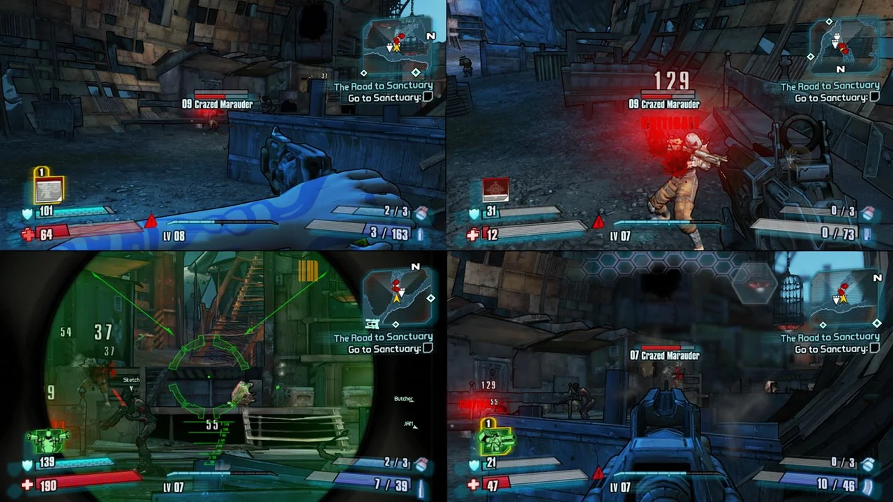 Borderlands 2 gameplay screenshot 1