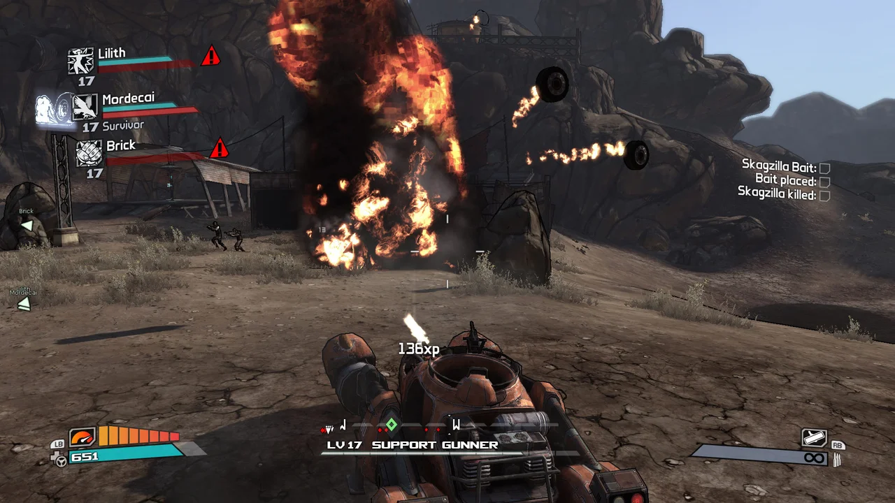 Borderlands gameplay screenshot 1