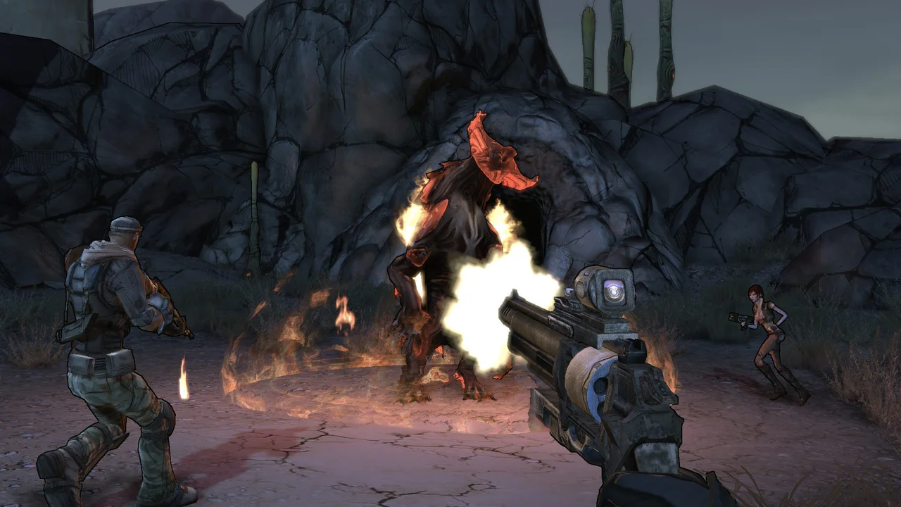 Borderlands gameplay screenshot 4