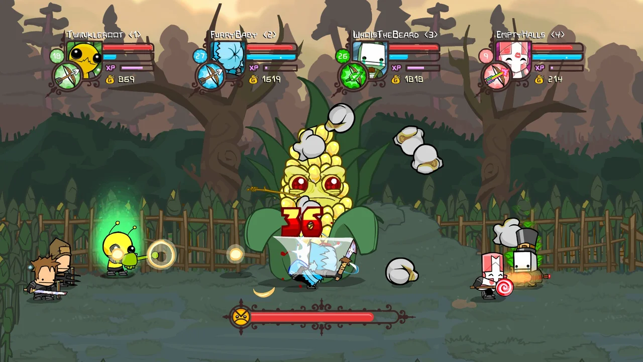 Castle Crashers gameplay screenshot 3