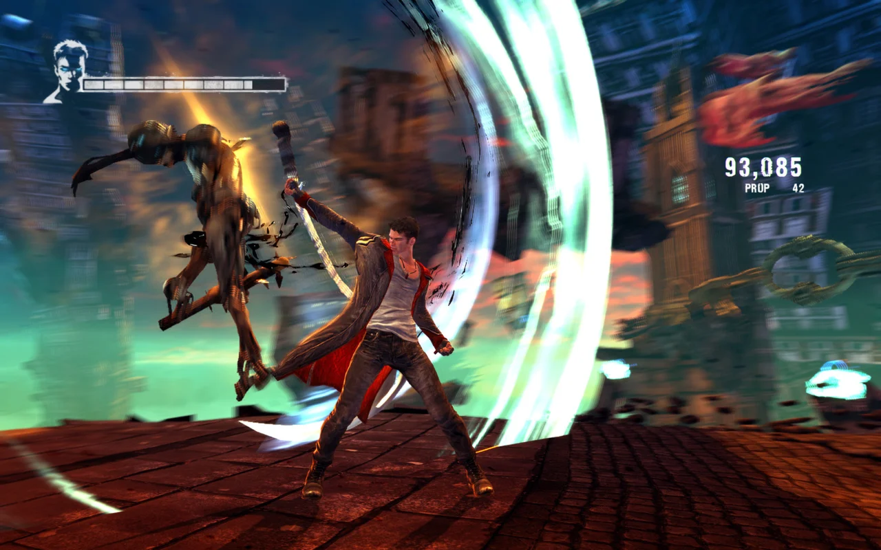 DmC: Devil May Cry gameplay screenshot 2