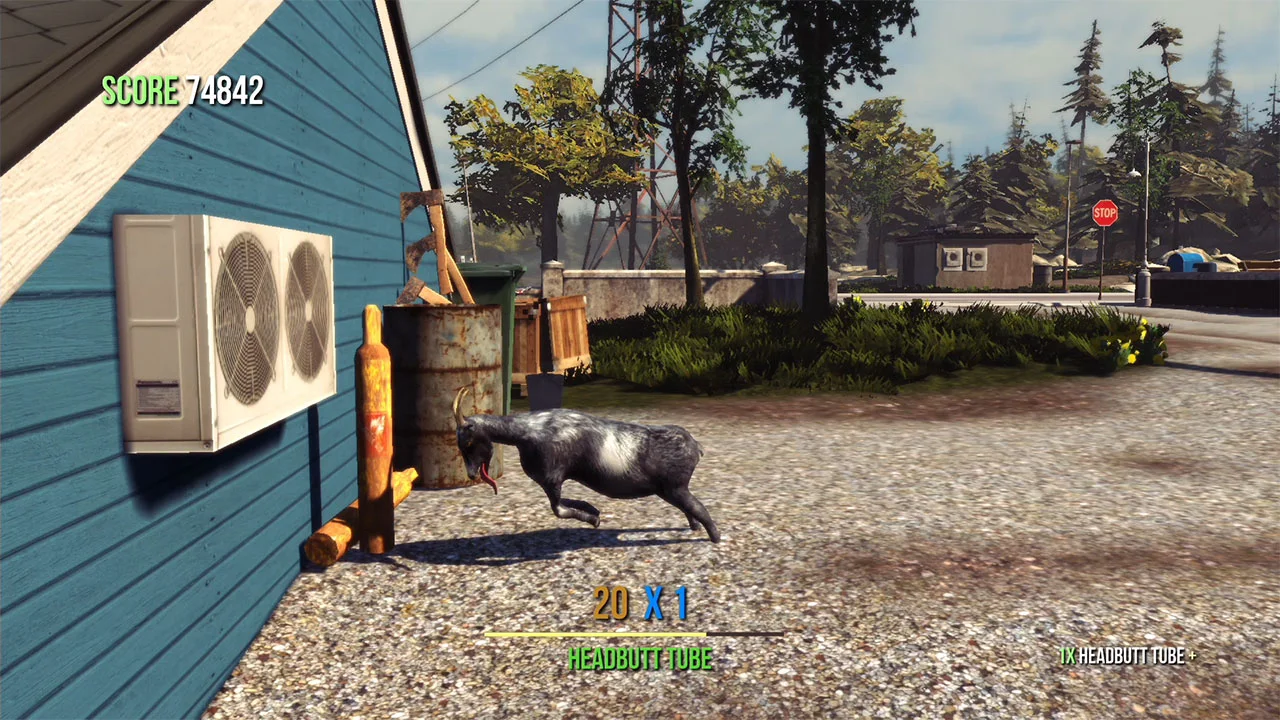 Goat Simulator gameplay screenshot 0