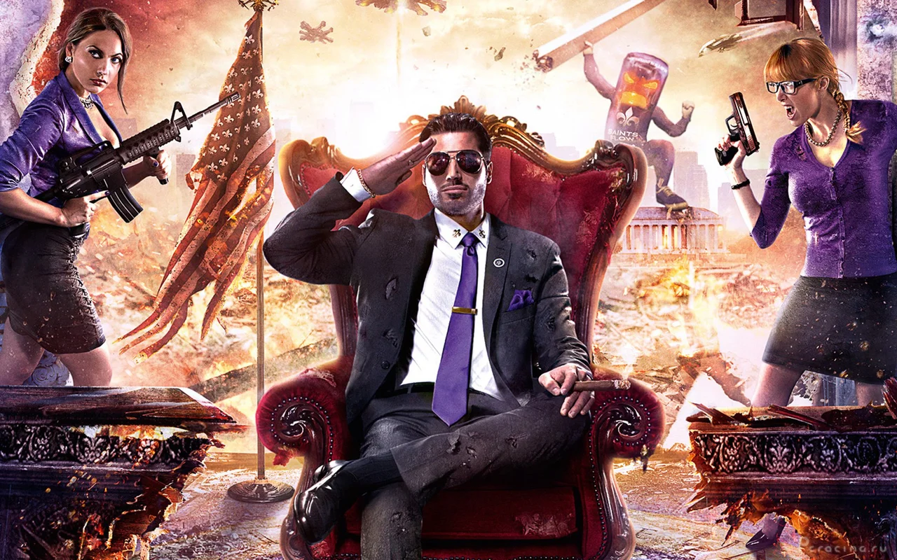 Capa de Saints Row IV