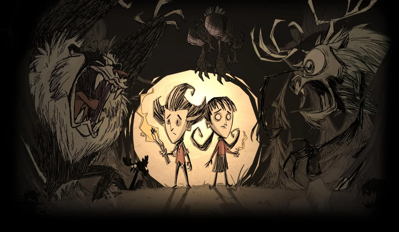 Capa de Don't Starve Together