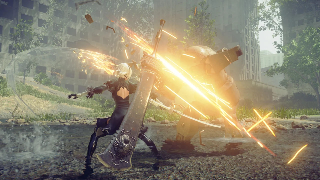 NieR:Automata gameplay screenshot 0