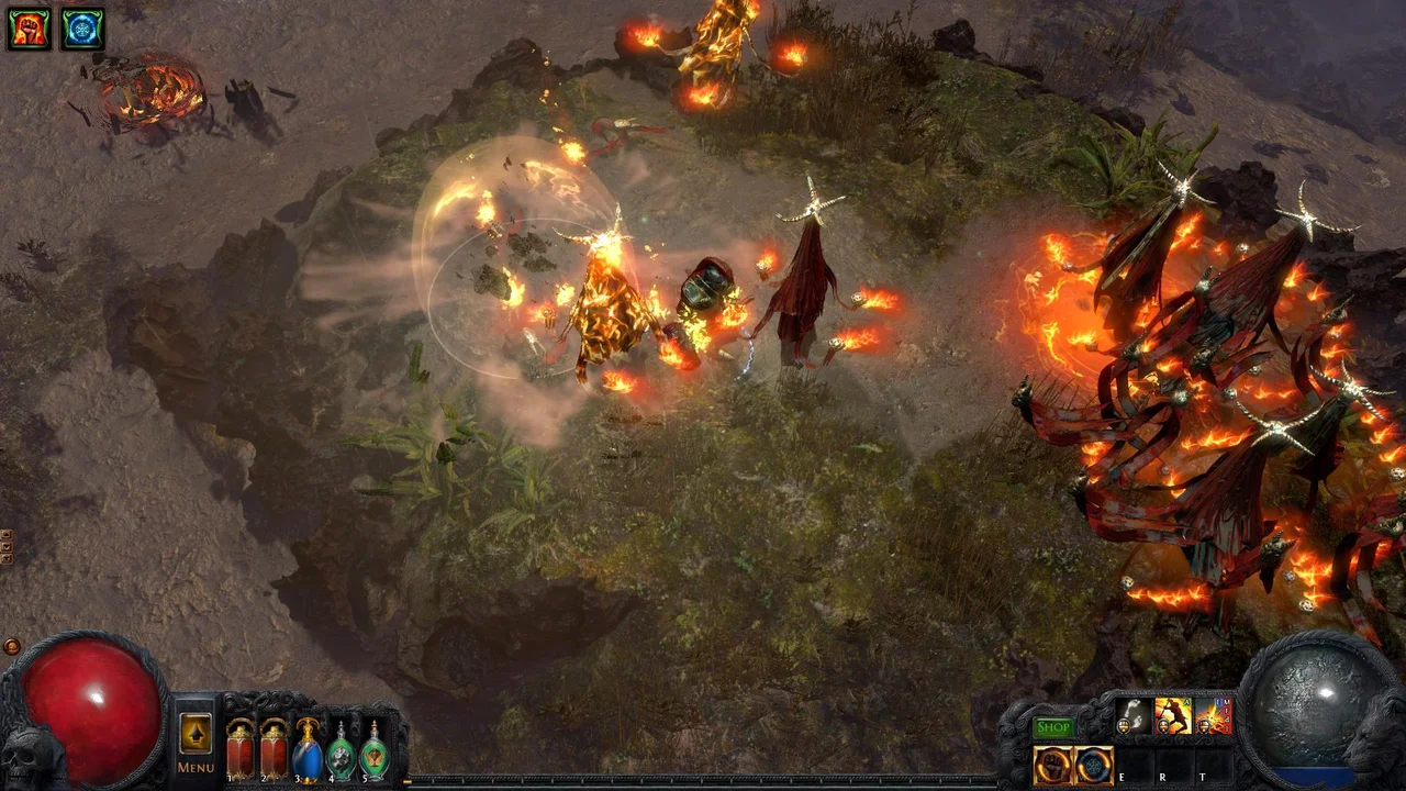 Path of Exile gameplay screenshot 1