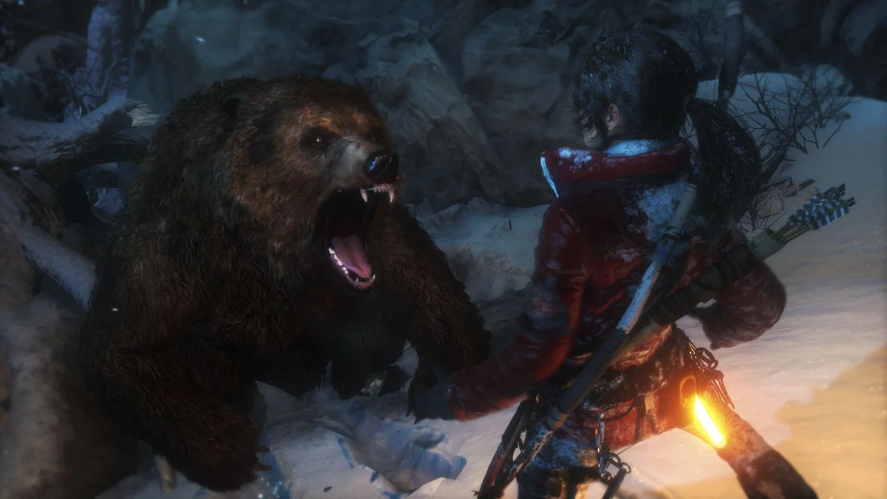 Rise of the Tomb Raider gameplay screenshot 1