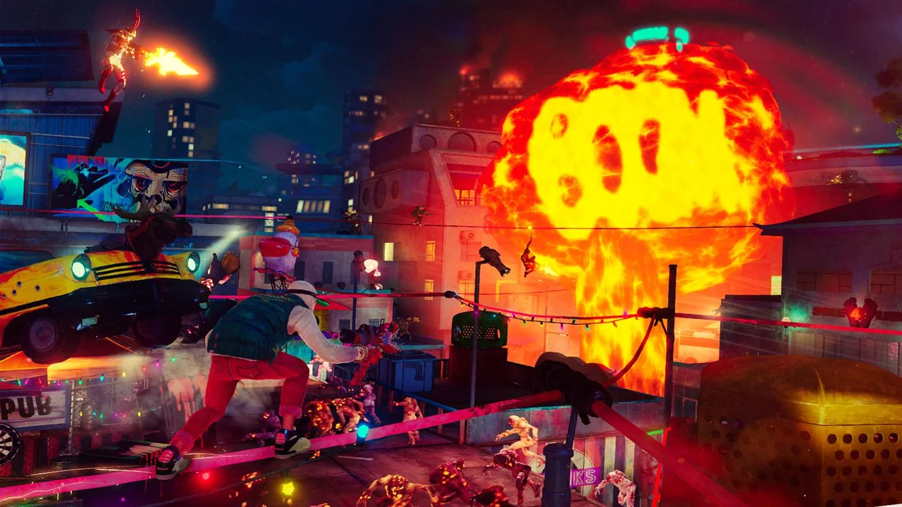 Sunset Overdrive gameplay screenshot 1