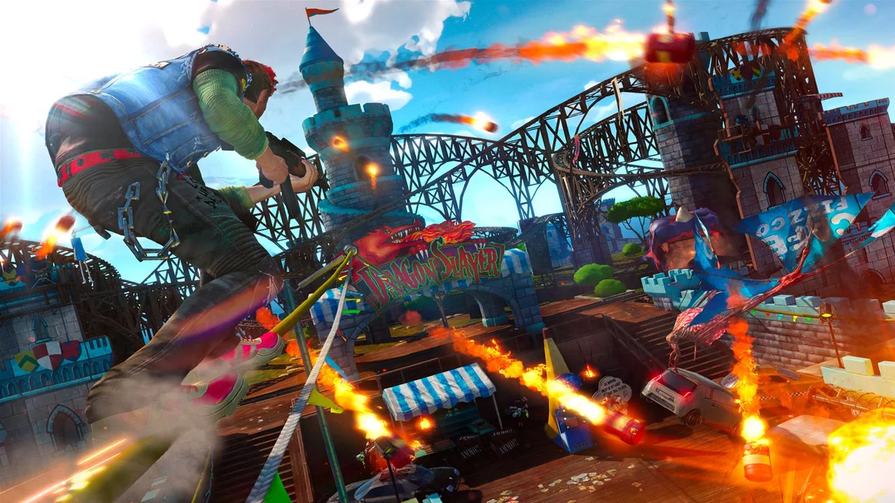 Sunset Overdrive gameplay screenshot 2