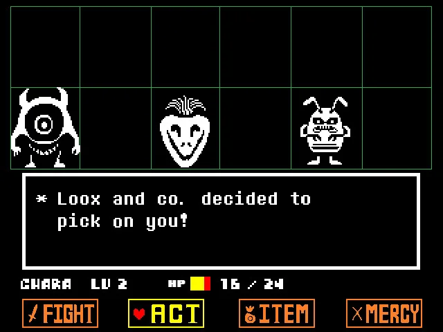 Undertale gameplay screenshot 4